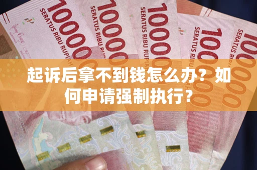 北京起诉后拿不到钱怎么办？如何申请强制执行？