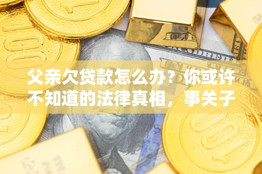北京父亲欠贷款怎么办？你或许不知道的法律真相，事关子女未来