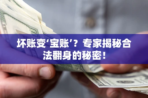 北京坏账变‘宝账’？专家揭秘合法翻身的秘密！