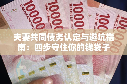 北京夫妻共同债务认定与避坑指南：四步守住你的钱袋子