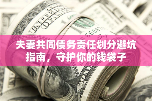 北京夫妻共同债务责任划分避坑指南，守护你的钱袋子